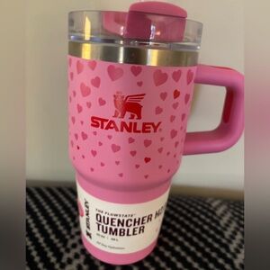 New Valentines Day Stanley Pink Heart Tumbler
